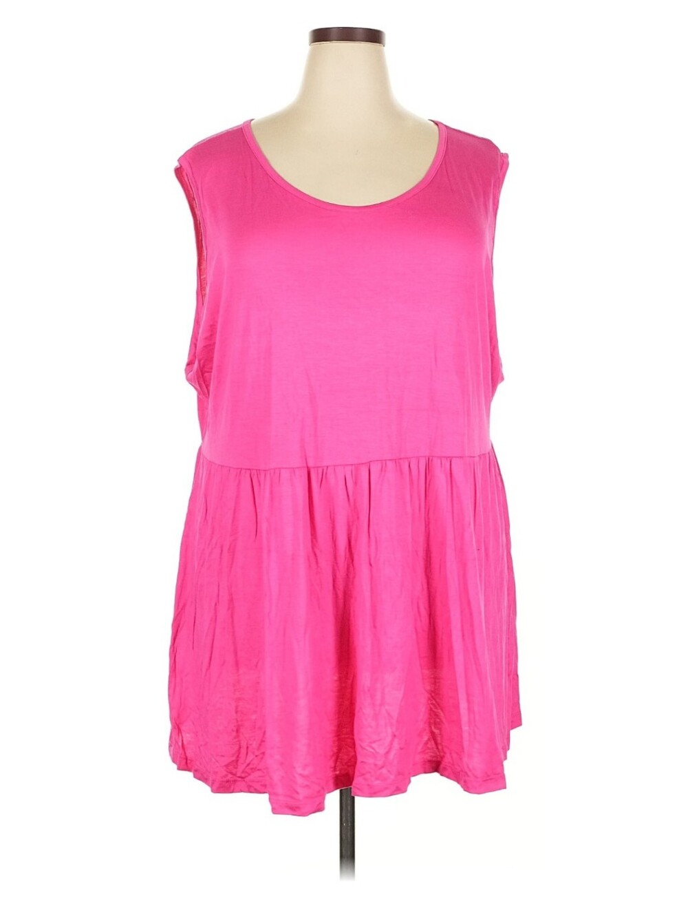 SWAK Bright Fuchsia Sleeveless Swing Tank